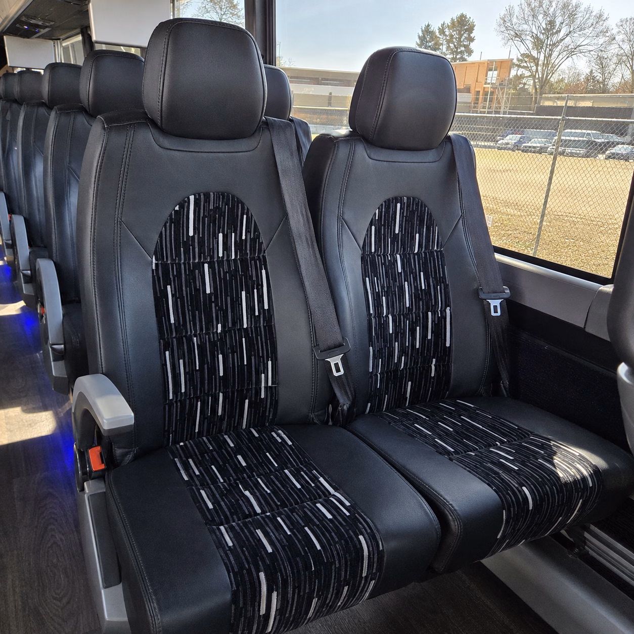 ocala charter bus rental interior
