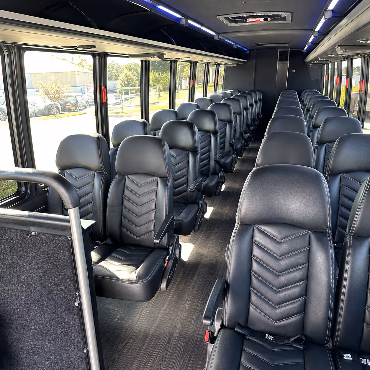 ocala wedding transportation onboard seating